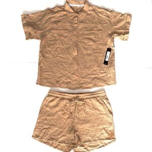 Nicole Miller New York Woman’s Size M Linen 2-pieces